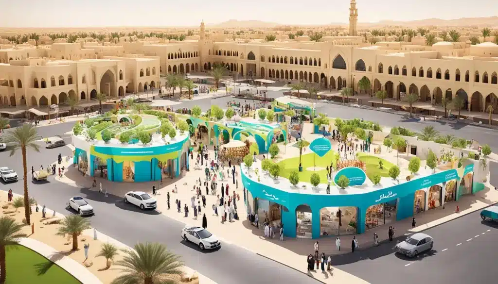 أمثلة عن مشاريع ناجحة في مناطق شعبية بالمملكة العربية السعودية