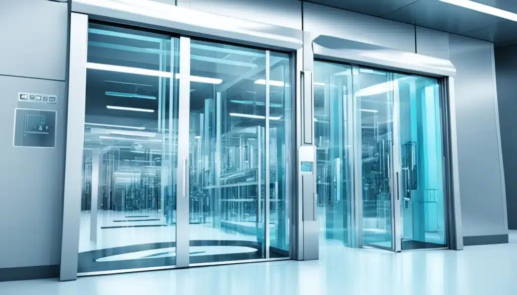استثمار في صناعة الأبواب المتحركة الزجاجية الكهربائية للمباني