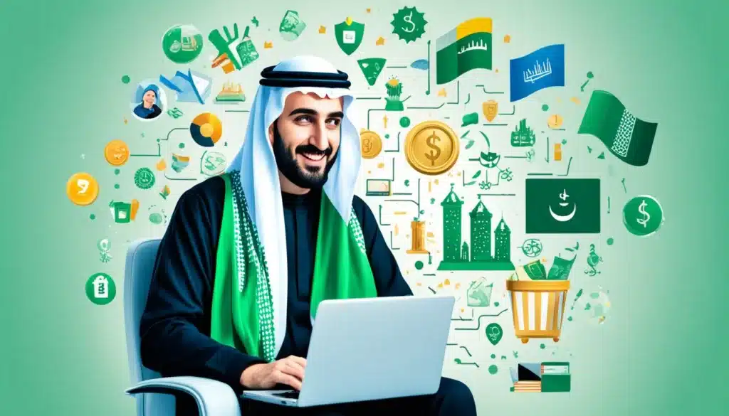 تحقيق الربح من الانترنت في السعودية 2024
