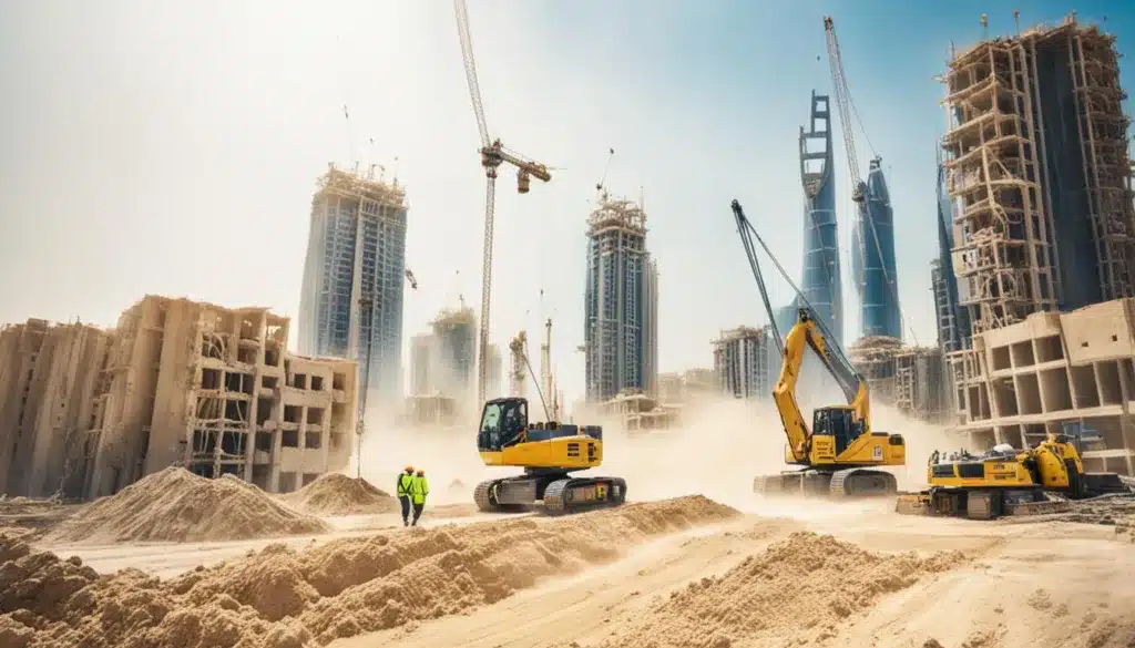 سوق البناء بالسعودية