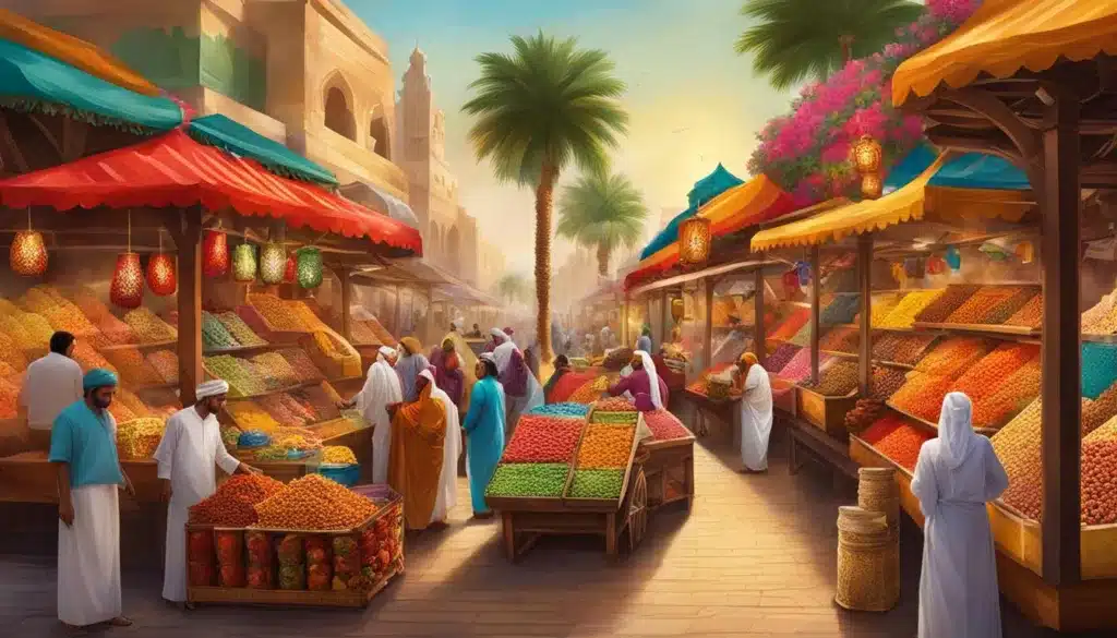 سوق الحلويات في الخليج