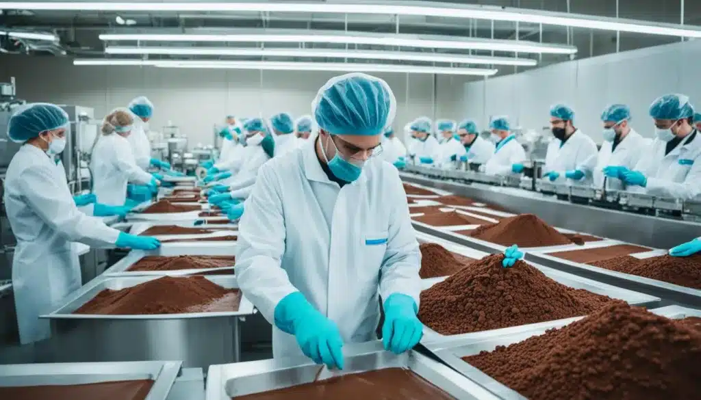 شركة تصنيع الشوكولاتة السائلة