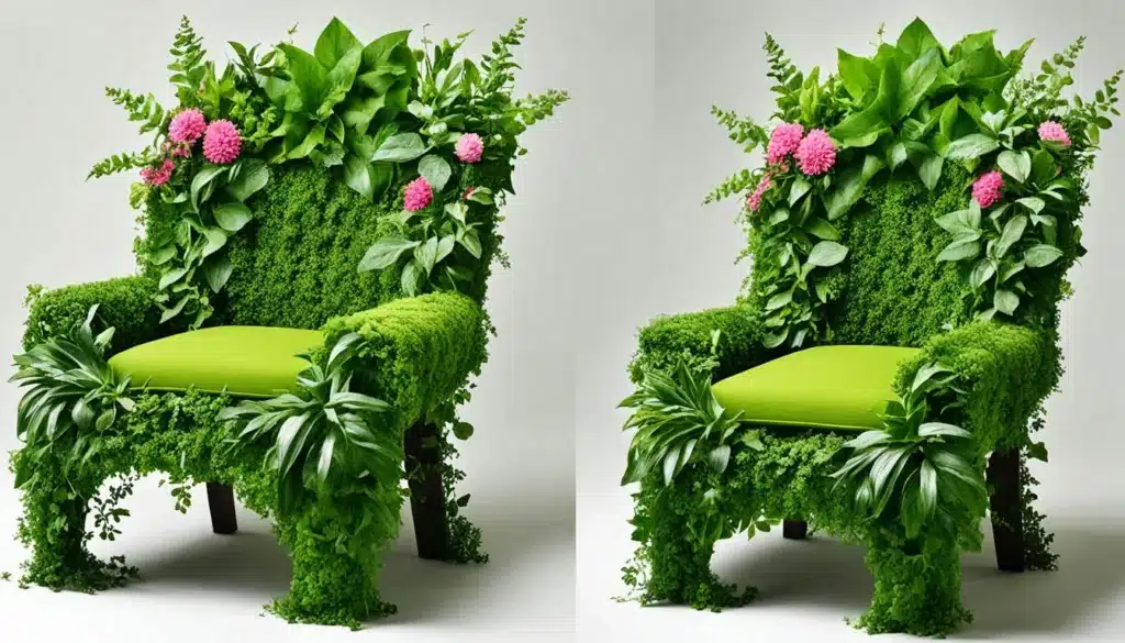 كرسي خضراء