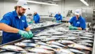 مشروع تعبئة الأسماك وتوزيعها