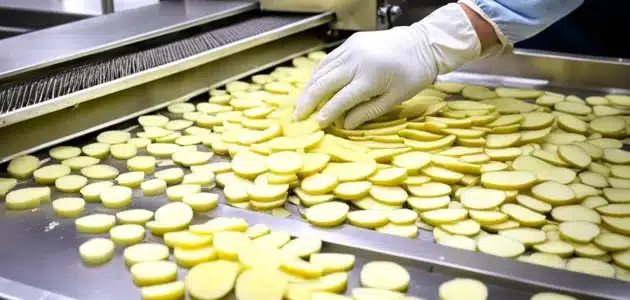 مشروع تقطيع البطاطس إلى شرائح وتعبئتها وتجميدها وتوزيعها على المطاعم والمحلات