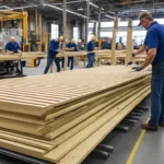 مشروع صناعة الأسوار الخشب الجاهزة