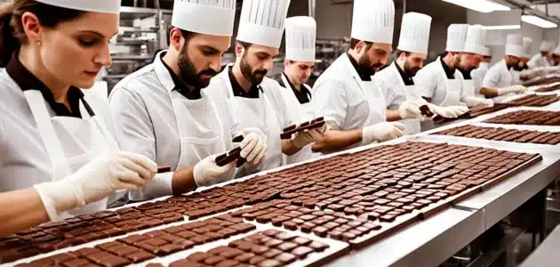 مشروع صناعة الشوكولاتة وتعبئتها وتغليفها